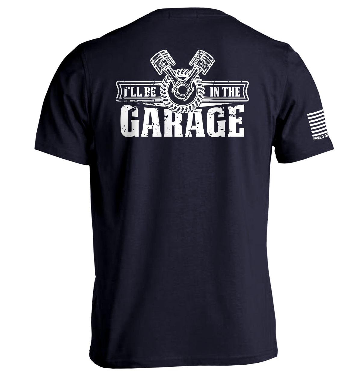 Ich bin in der Garage