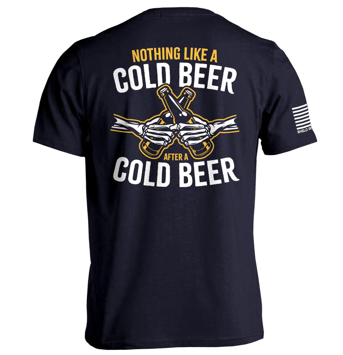 Nichts geht über ein kaltes Bier nach einem kalten Bier