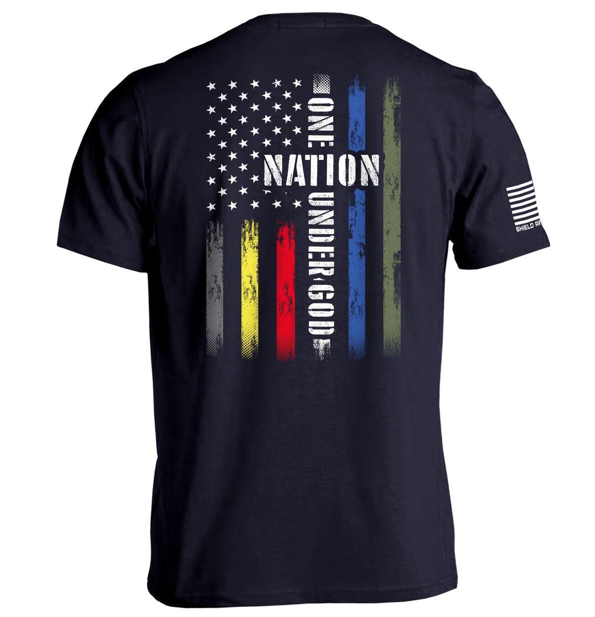 "One Nation Under God" Erste-Hilfe-Flagge
