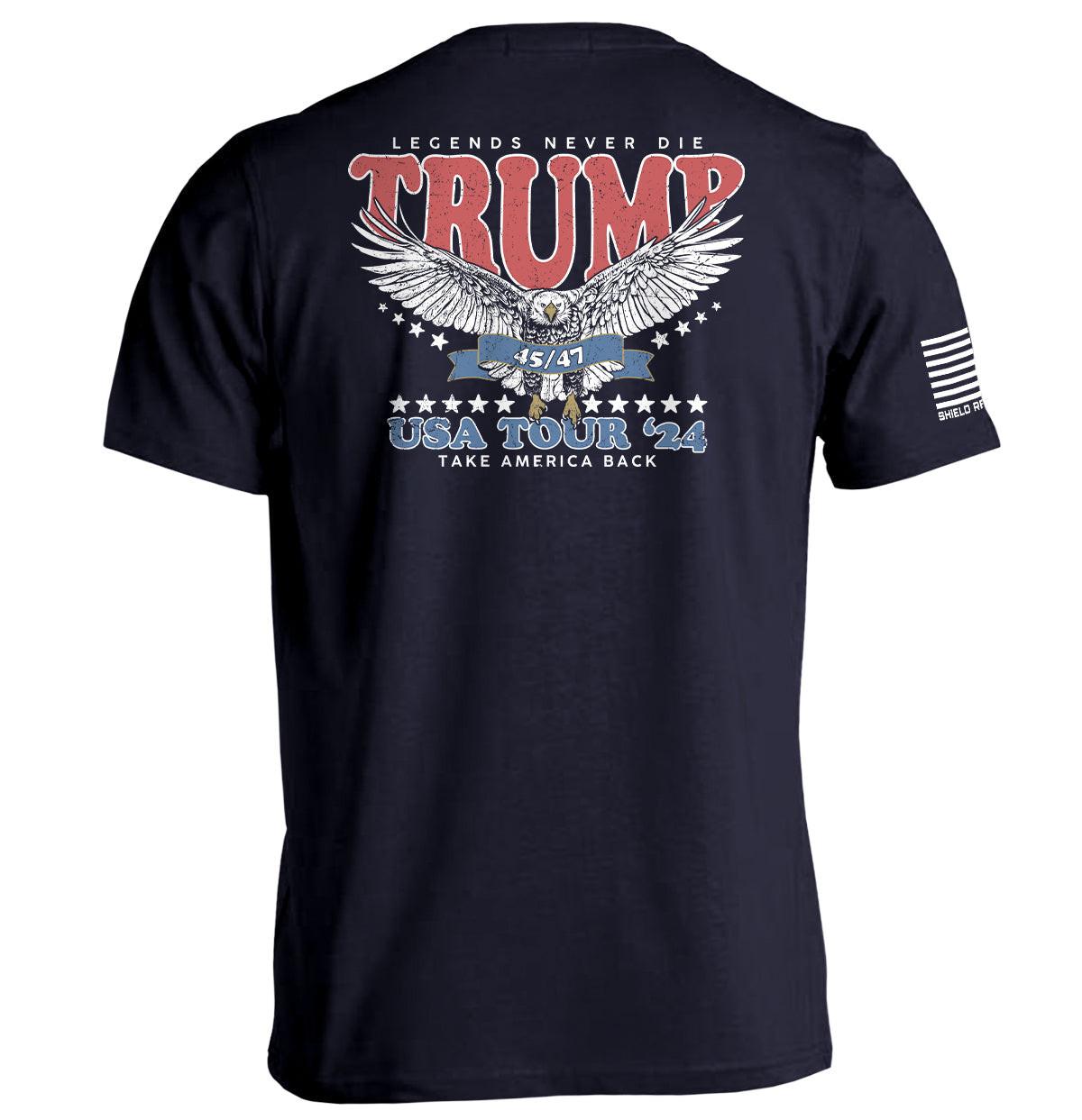Legenden sterben nie – Trump USA Tour 2024