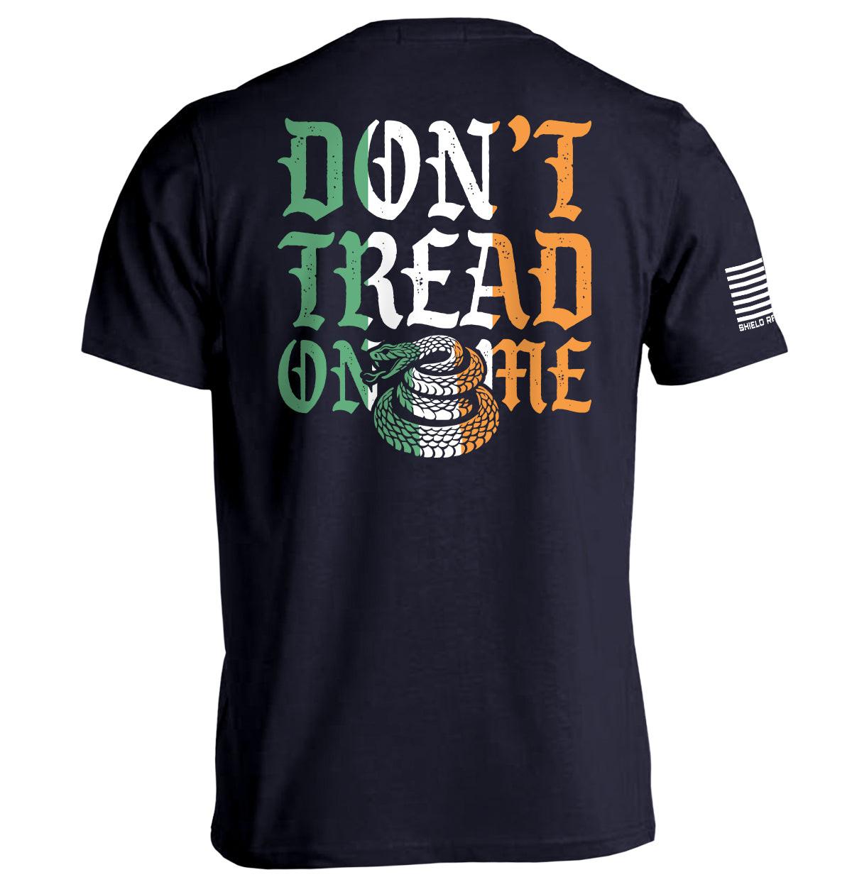 Don't Tread On Me Irisch (Rückenaufdruck)