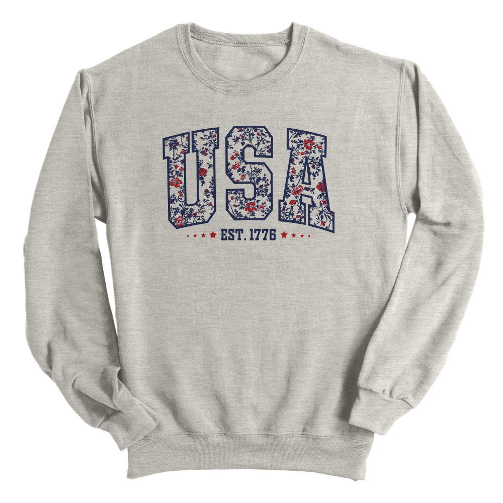 USA Floral Est 1776 (Vorderseite)
