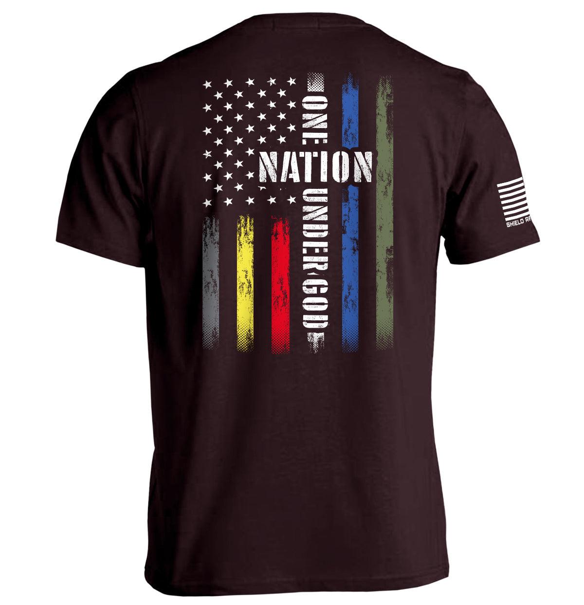 "One Nation Under God" Erste-Hilfe-Flagge