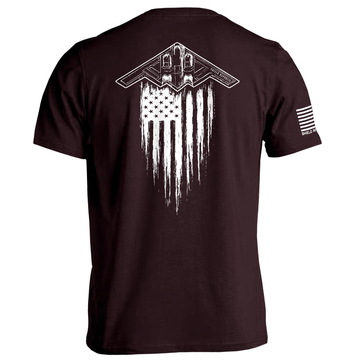 B2-Tarnkappenbomber-Flagge