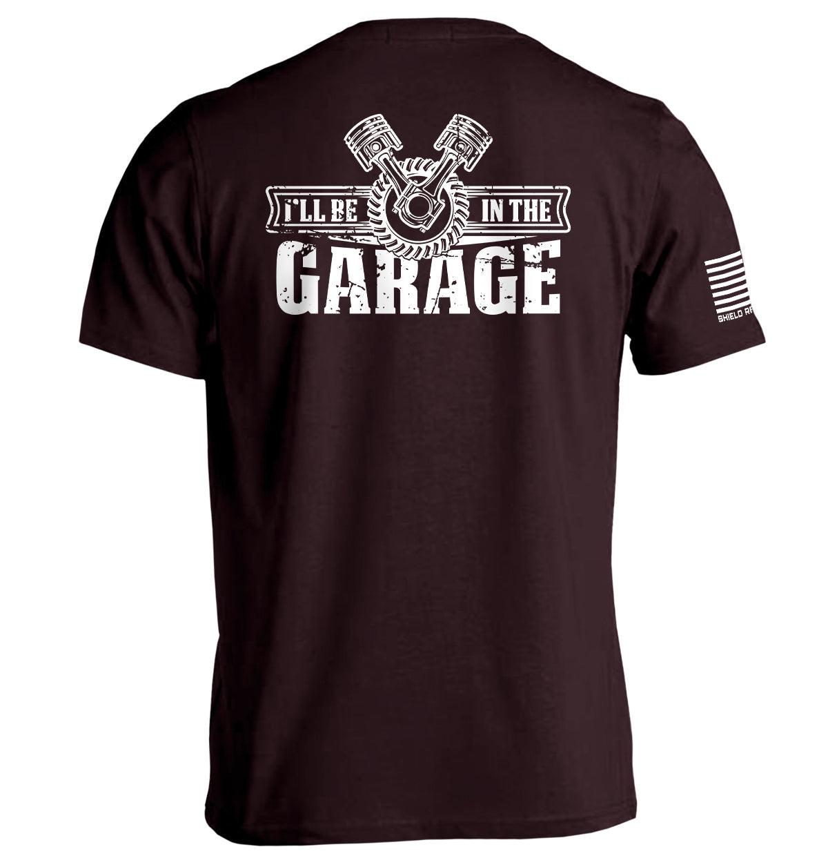 Ich bin in der Garage
