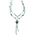 Bluestone Shine Strand Necklace
