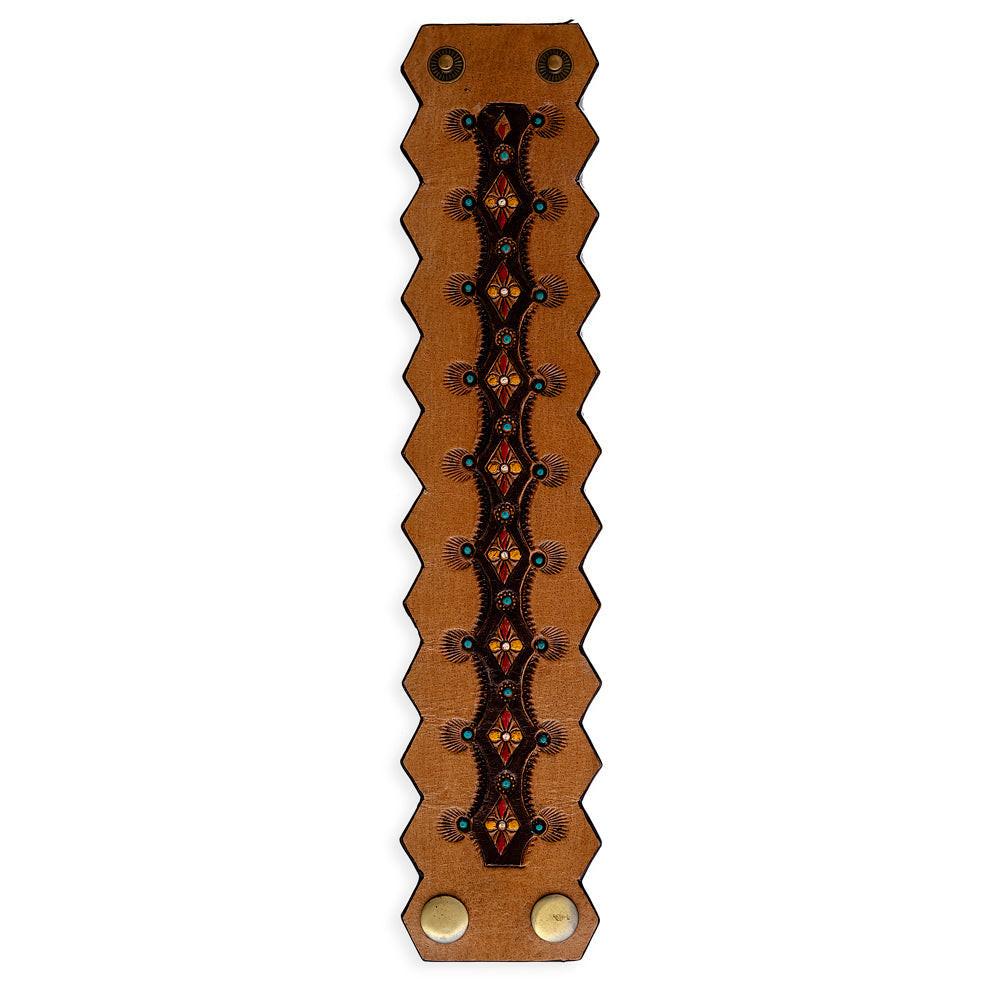 Canyon Crest Leather Cuff Bracelet