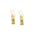 Shadow Woods Earrings in Gold
