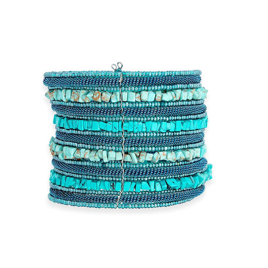 Perlenarmband „Stierkopf“-Fälle