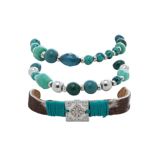 Elandra Stacked Armreif