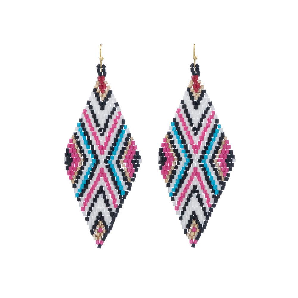 Times Remembered Beaded Earrings