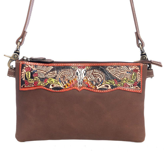 Traumwiesen-Handtasche mit Prägung