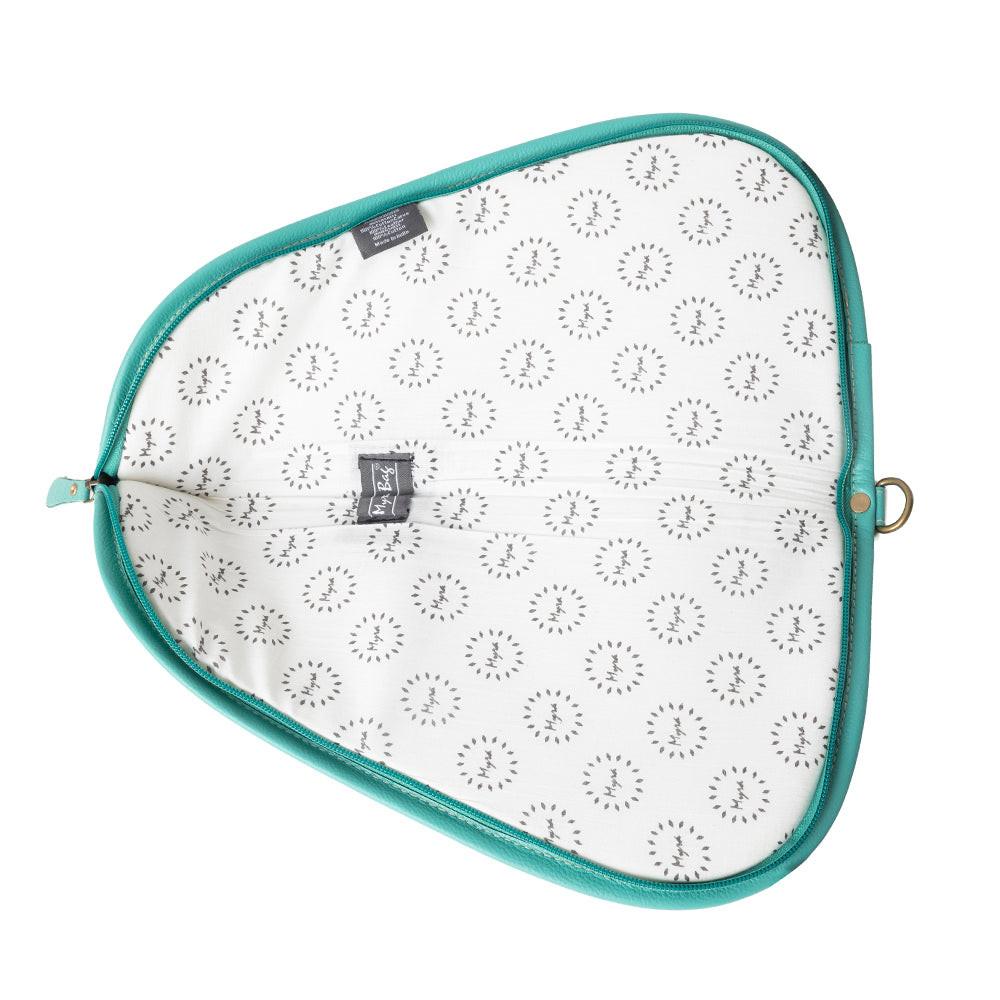 Bandit Breeze Tooled Hairon Gun Case in Desert Teal