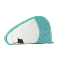 The Lone Prairie Tooled Hairon Gun Case in Desert Teal