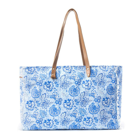 Delft Garden Weekender-Tasche in Blau