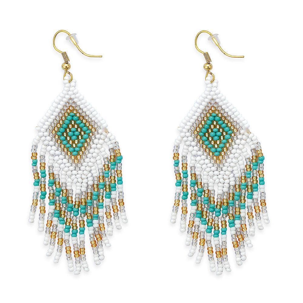 Willow Falls Beaded Earrings