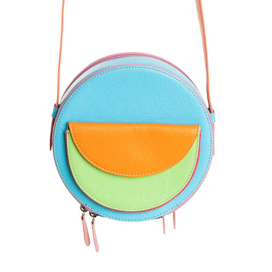 Color Pointe runde Tasche