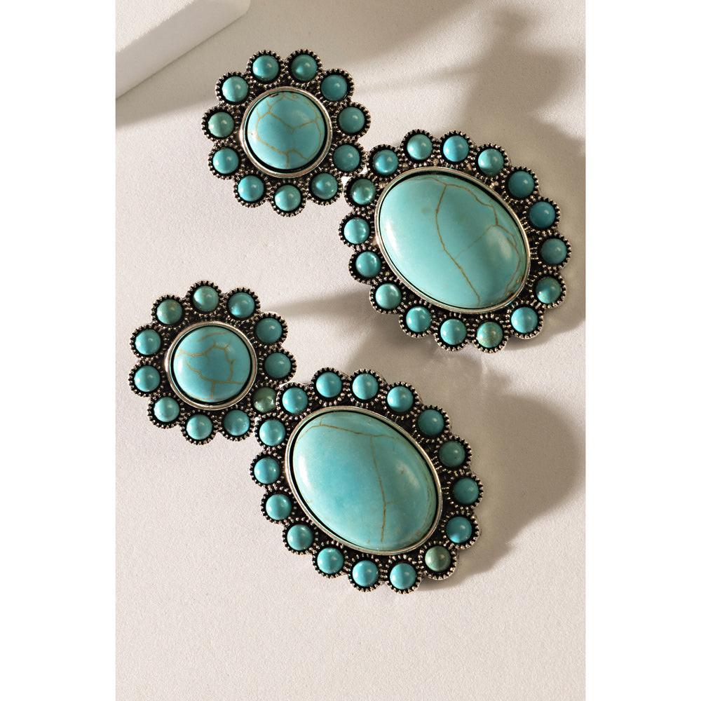 Windswept Mesa Earrings In Blue