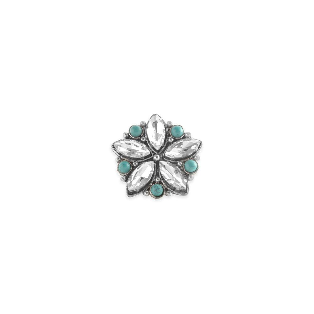Sparkling Blossom Ring