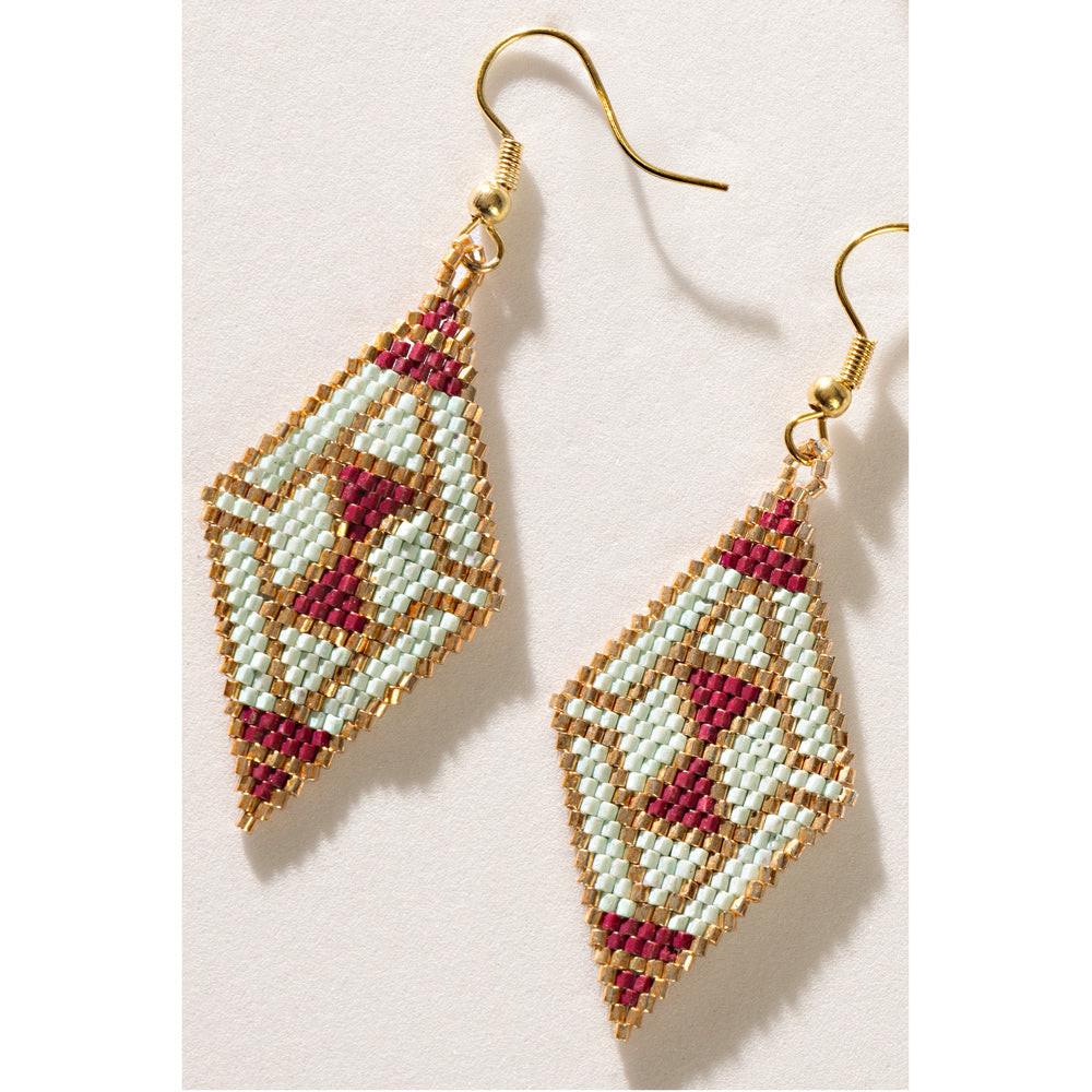 Time Mine Beaded Earrings