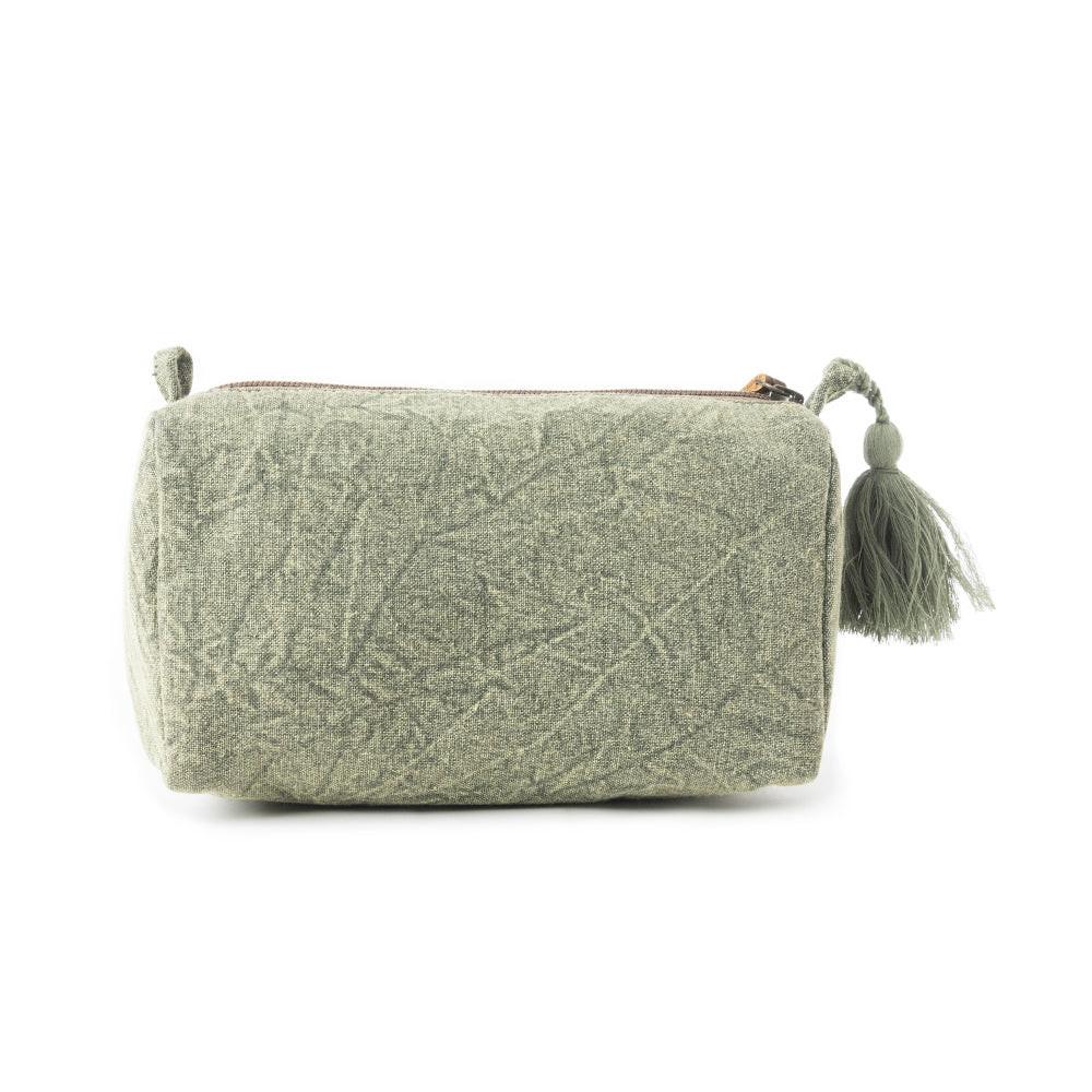 Bohemian Green Supreme Clutch Bag In Olive Green