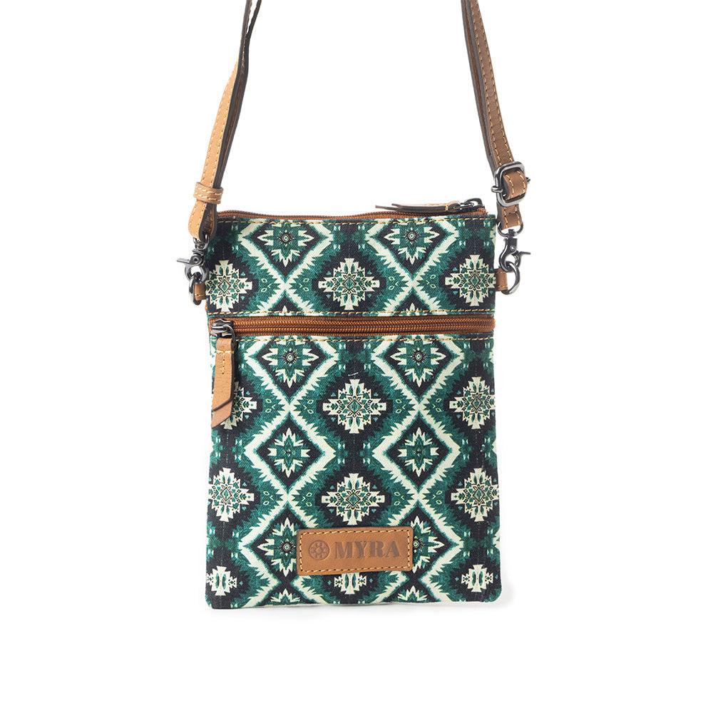 Grand Mesa Memories Crossbody Bag In Green