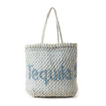 Tequila Town Dimension Tote Bag  In Blue