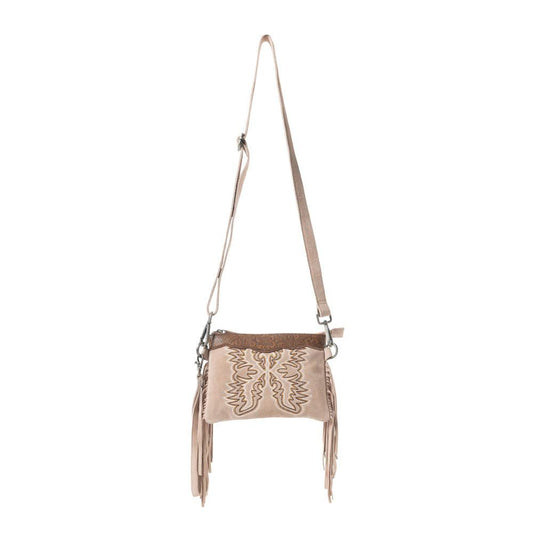 Desert Wing Crossbody Bag in Beige