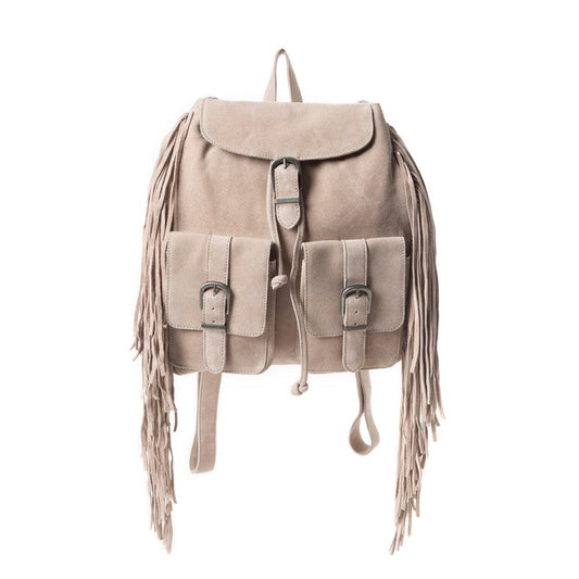 Deluxe Royale Rucksack in Beige