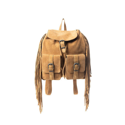 Deluxe Royale Rucksack in Camel