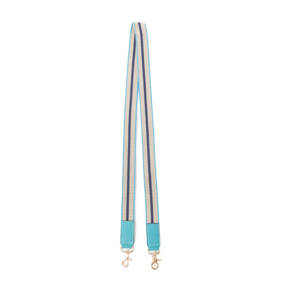 Millingston Canvas Accessory Strap In Dark Blue
