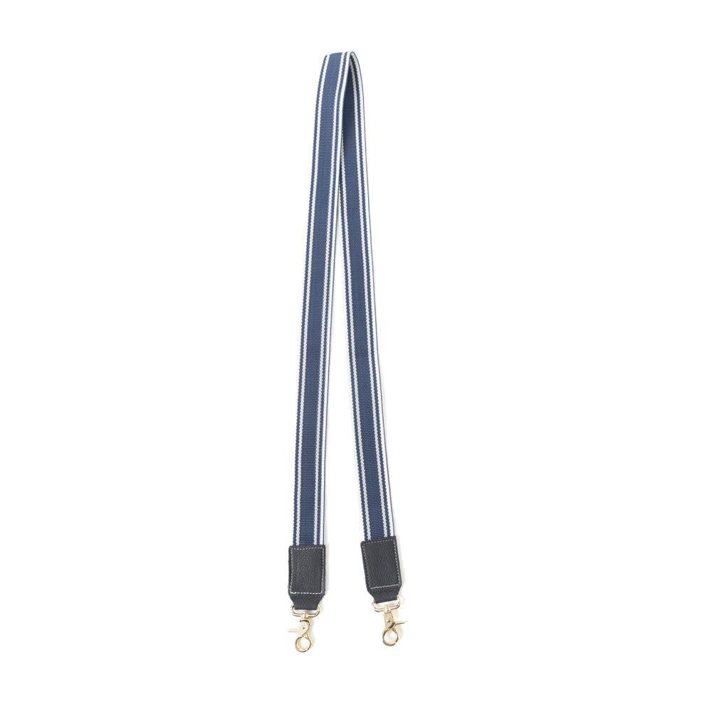 Millingston Canvas Accessory Strap In Dark Blue