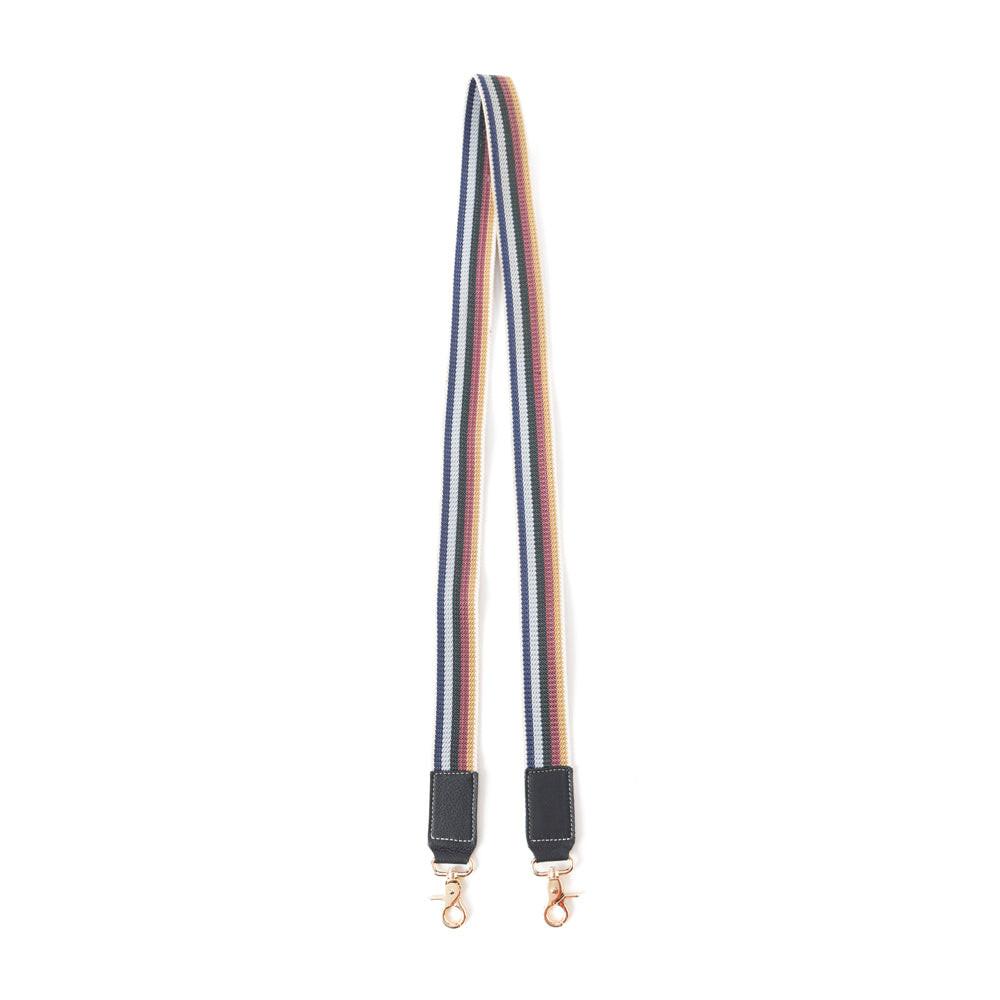 Millingston Canvas Accessory Strap In Dark Blue