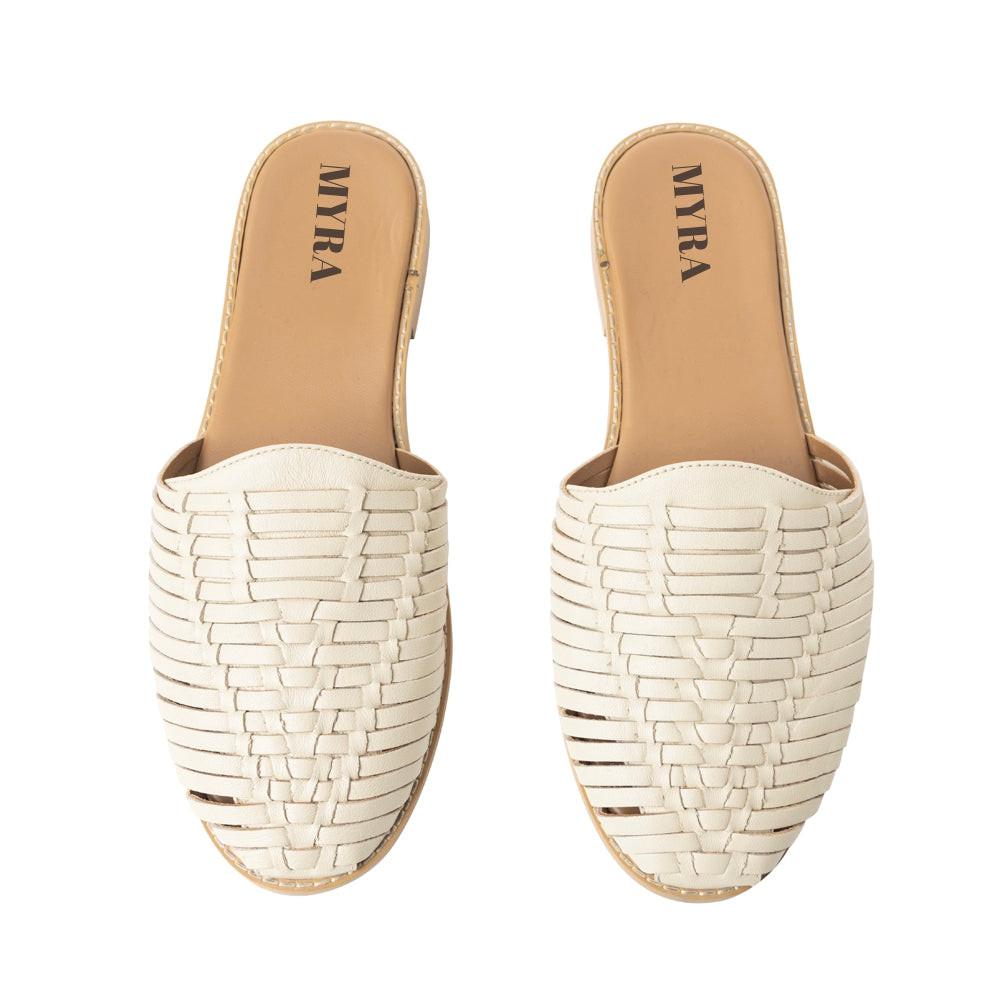 Madrigonna Sandals In White