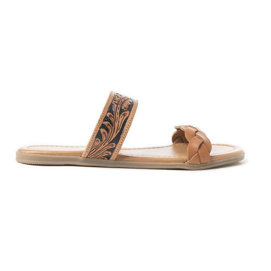 Diamond Ridge Sandalen in Schwarz und Braun
