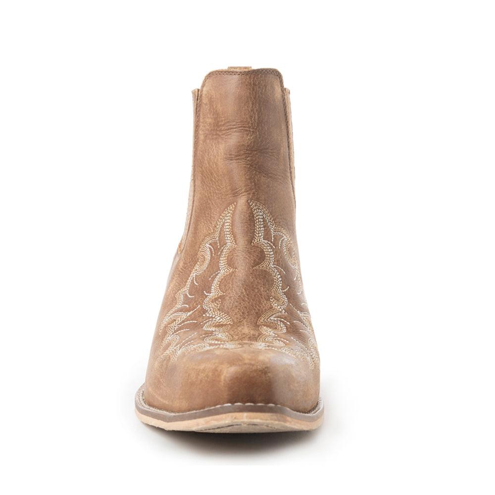 Dearling Ranch Booties In Brown
