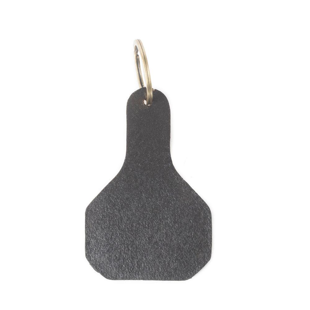 Arizona Blaze Tooled Leather Key Fob in Canyon Brown