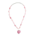 Desert Rose Heart Necklace