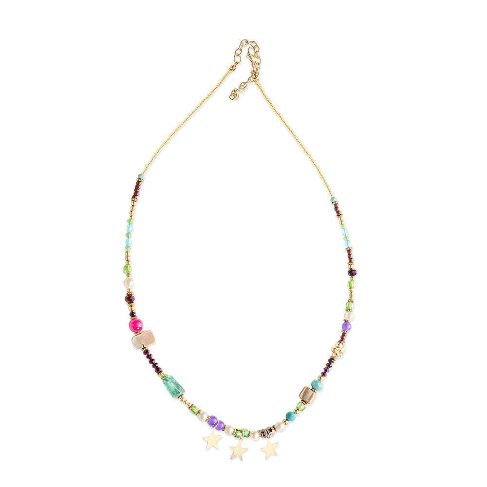 Tri-Star Trail Necklace