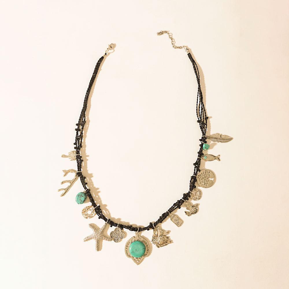 Myra Explorer's Tale Charm Necklace