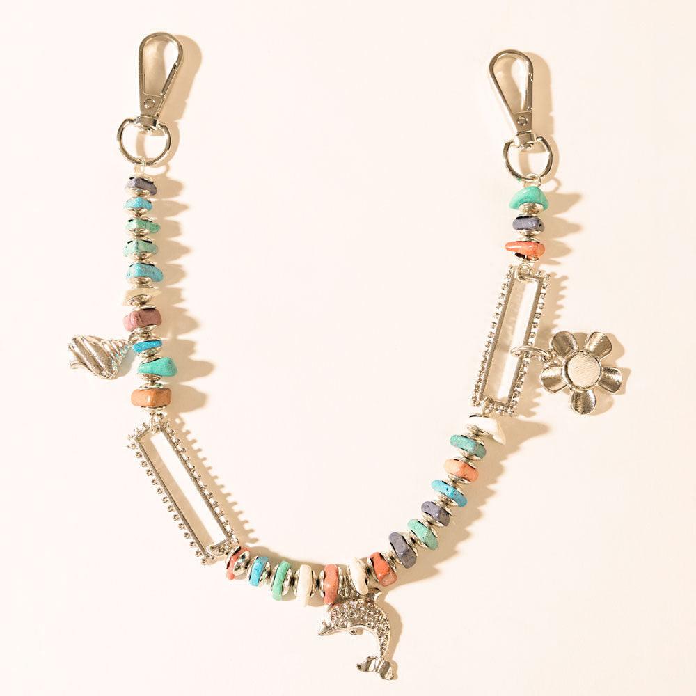 Wildflower Rainbow Bag Charm