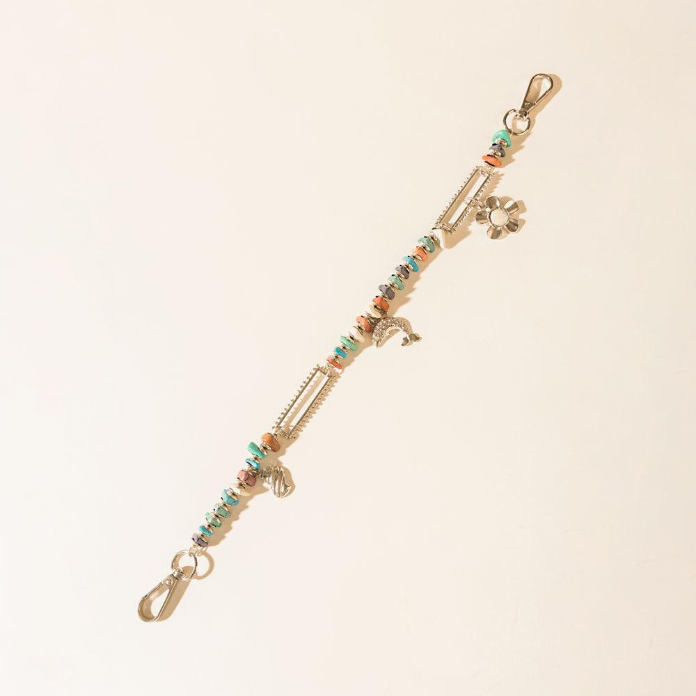 Wildflower Rainbow Bag Charm