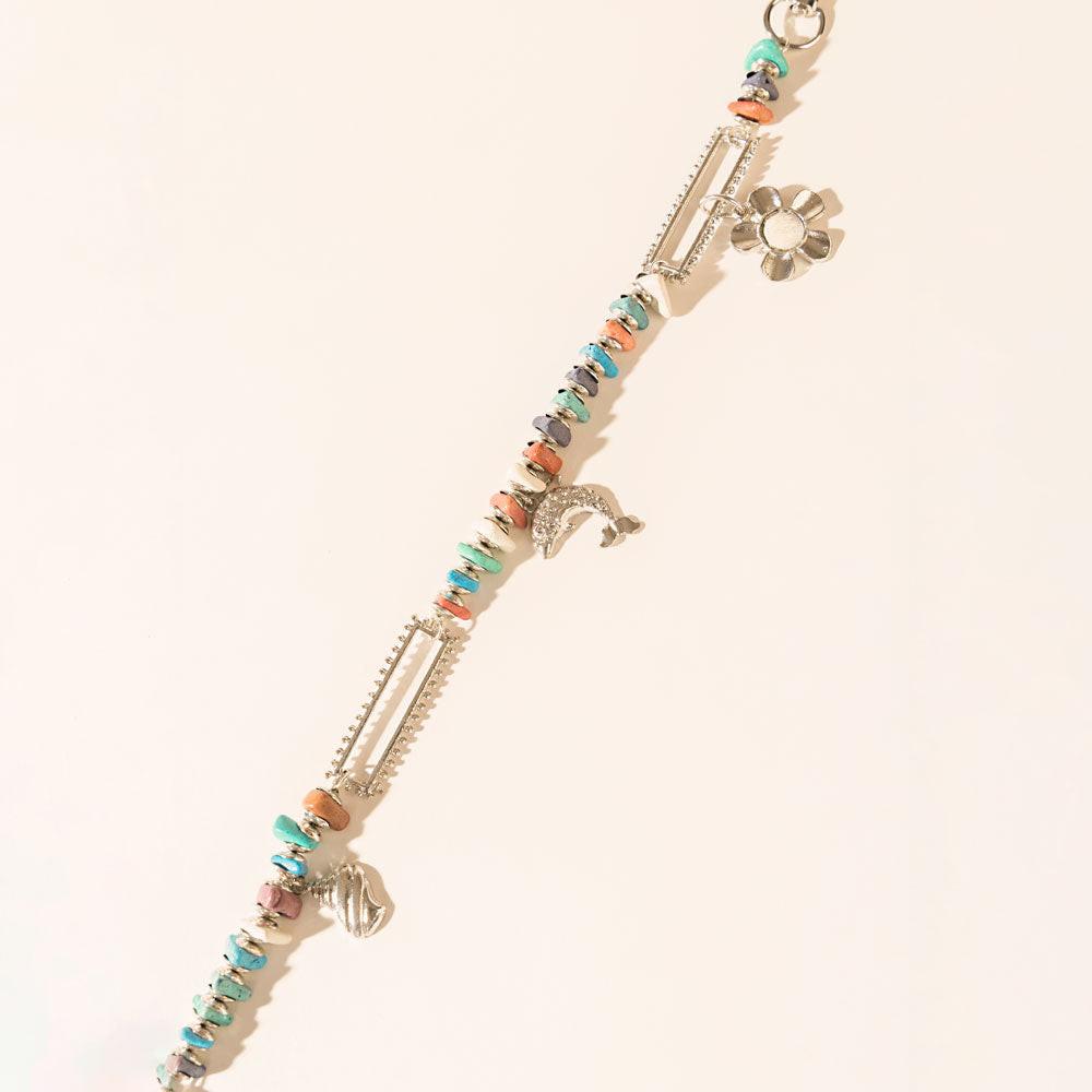 Wildflower Rainbow Bag Charm