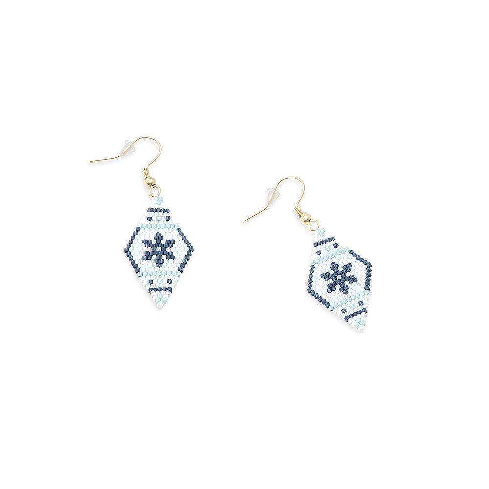 High Country Frost Beaded Earrings