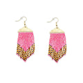 Desert Cascade Beaded Earrings