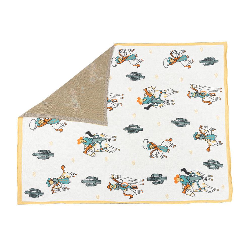 Myra Cowgirl Roundup Throw