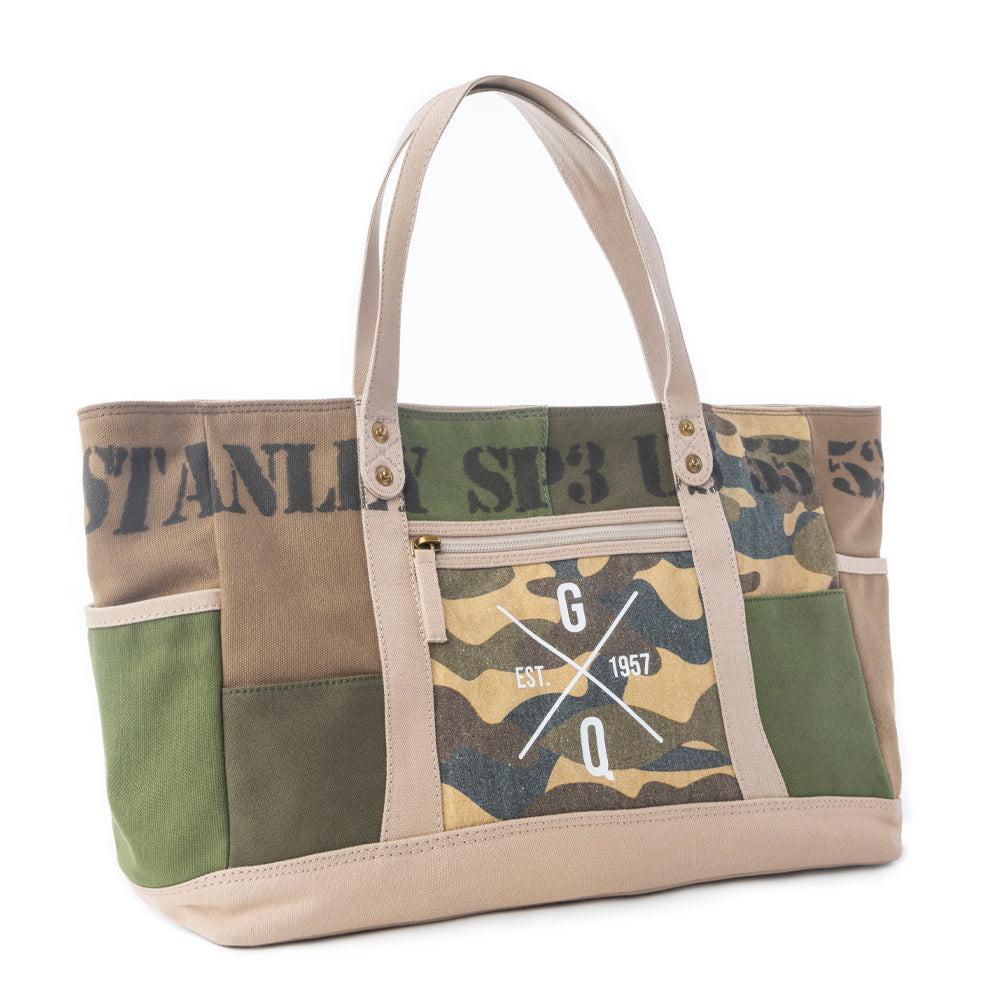 Myra Ranger’s Day Shoulder Bag in Desert Camo Green