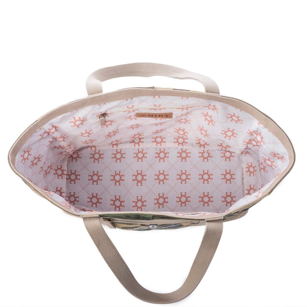 Myra Ranger’s Day Shoulder Bag in Desert Camo Green