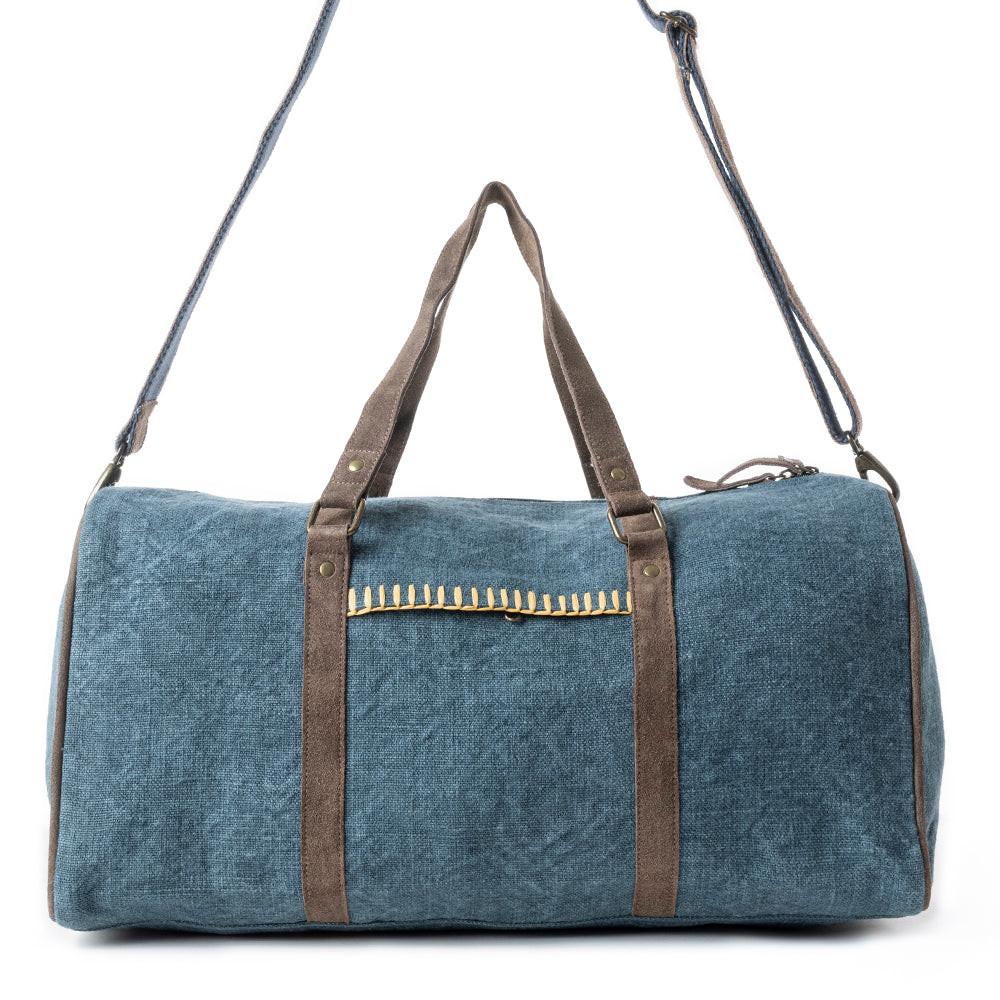 Rustic Roamer traveler Bag in Blue
