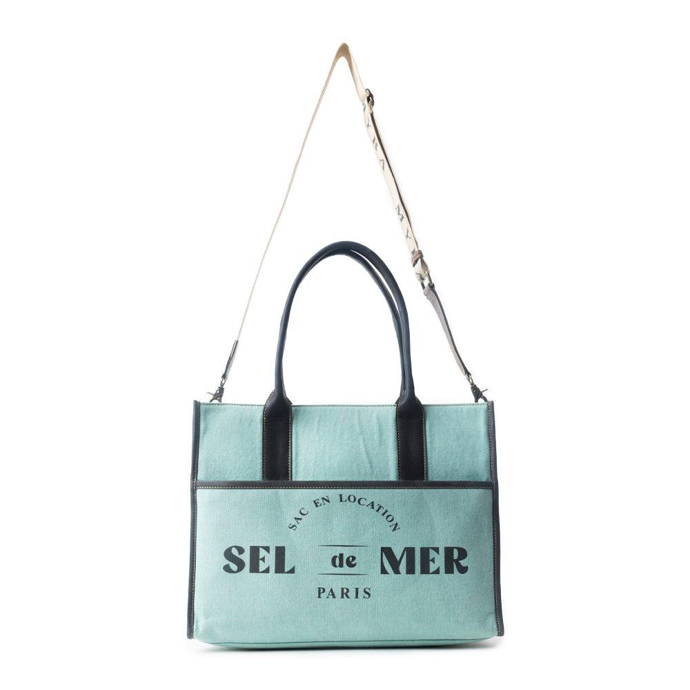 Sel de Mer Tote Bag in Green